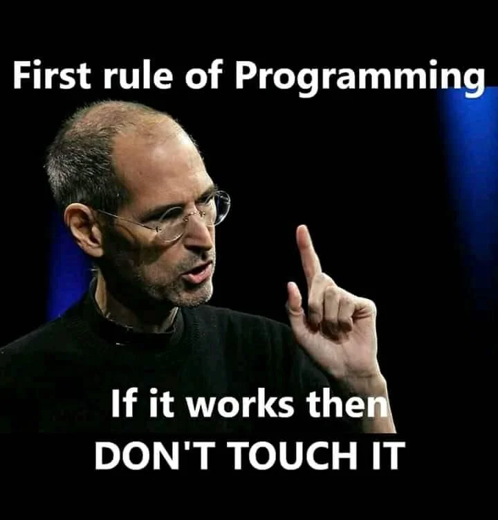 Steve Jobs Developer Meme